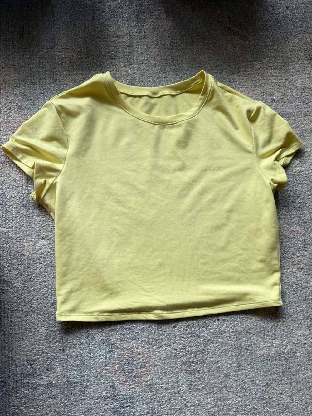 Alosoft Crop Finesse Short Sleeve